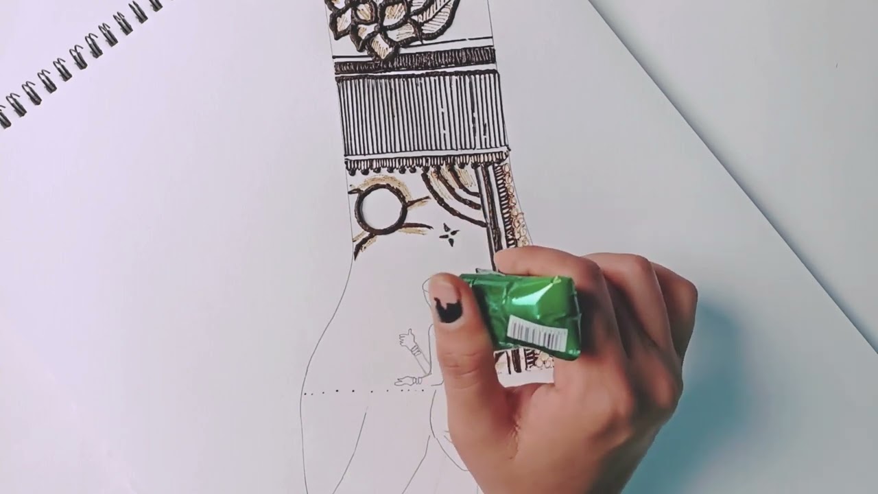 karwa chauth | Thames work with detail | full hand mehandi design...