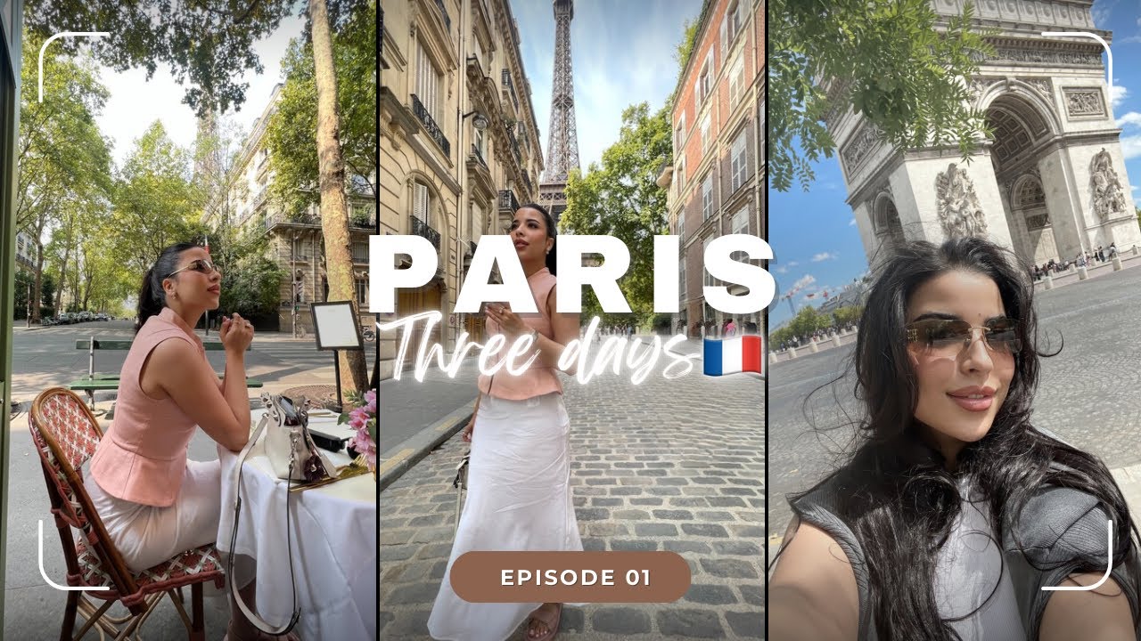 VLOG PARIS 🇫🇷 | فلوغ رحلتي إلى باريس ، ثلات أيام استمتتتتتعت فيها 