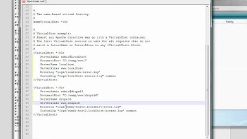 Setting up Virtual Hosts on Wampserver Part 2 of 2