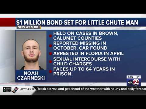 Little Chute man returned to Wisconsin on $1 million bond after Florida arrest