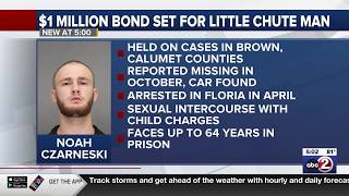 Little Chute man returned to Wisconsin on $1 million bond after Florida arrest