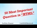 Top 100 HTML MCQ'S Questions and Answers (English & Hindi)
