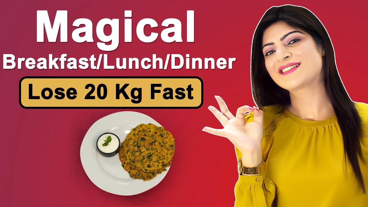 Magical Weight Loss Roti/Paratha | Breakfast/Lunch/Dinner|Diabetic-PCOS-Thyroid Diet|Dr.Shikha Singh