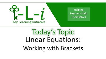 Linear Equations: Equations with brackets