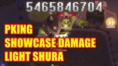 PKING Showcase Damage SHURA LIGHT Build MVP ! | Ragnarok X Next Generation