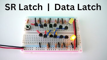 SR Latch, Gated SR Latch, and Data Latch