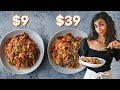 $9 vs. $39 Vegan Bolognese