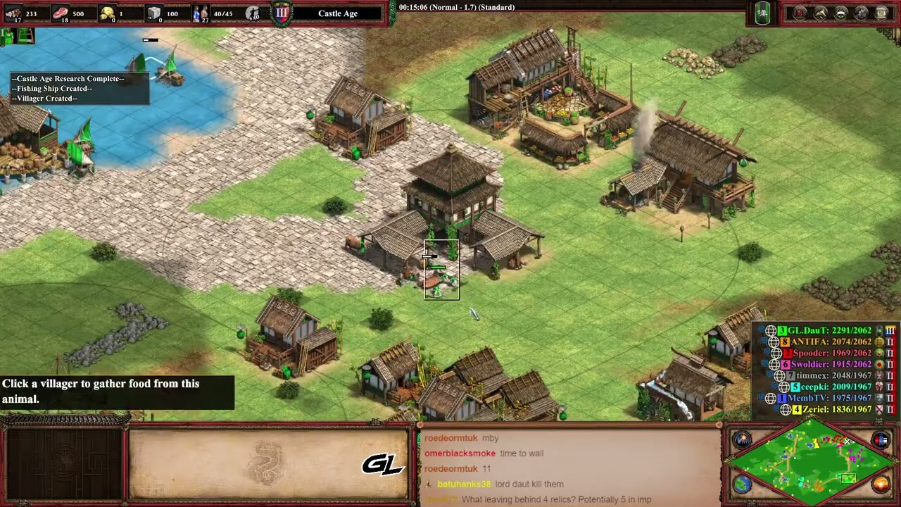 4v4 RF Shu Arbalest vs Franks Paladins !