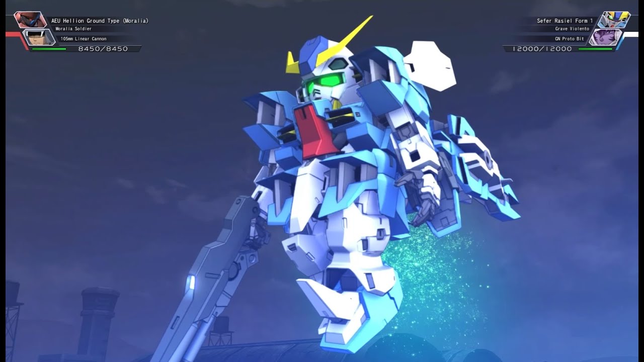 Hg Rasiel SD Gundam G Generation Cross Rays - Sefer Rasiel Form 1 ~Battle ...