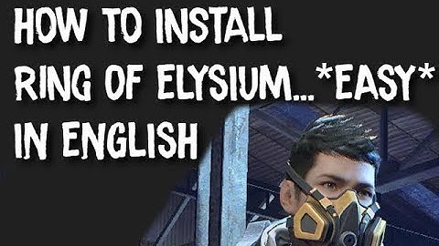 *EASY* How To Install Ring Of Elysium In ENGLISH