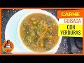 😋CARNE GUISADA Con VERDURAS | RECETA CASERA Con POCOS INGREDIENTES