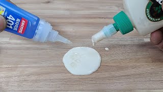 Super Glue + Water + Woodworking glue Utilization Test  [Woodworking Tips]