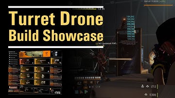 Turret Drone - Build Showcase - The classic yellow build  - The Division 2