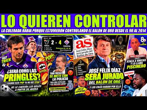 💥JOSE FELIX DIAZ HACE RABIAR A LOS CULÉS ¡JURADO DEL BALON DE ORO! - MASTANTUONO HAT TRICK ¡SE SALE!