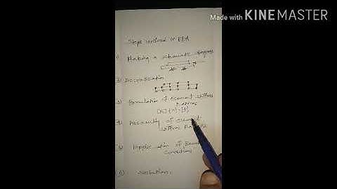 STEPS IN FINITE ELEMENT ANALYSIS - CLASS BY Dr. BAIJU SASIDHARAN (CET) FOR OPES