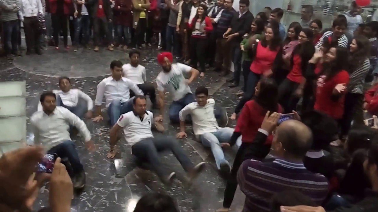 Csc Noida flash mob 2015