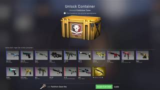 5x random csgo cases