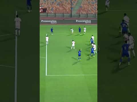 أحمد خالد يتلاعب بمدافع الزمالك ويسدد صاروخية