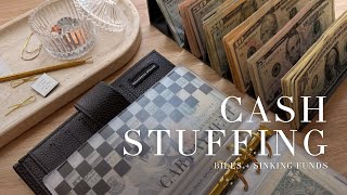Cash Envelope Stuffing // Bills + Sinking Funds // August Noยบ2