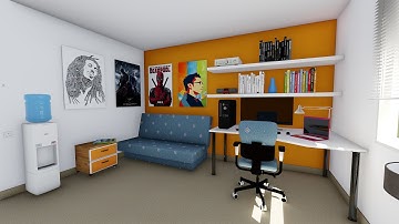 Hướng dẫn render nội thất bằng Lumion 6 - Lumion tutorial: interior rendering