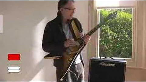 Jon Case demonstrates the JV archtop guitar