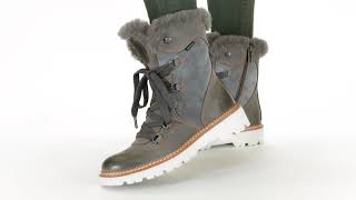 Bionica Shoes - All-Weather Shearling DEMEE waterproof Grey leather