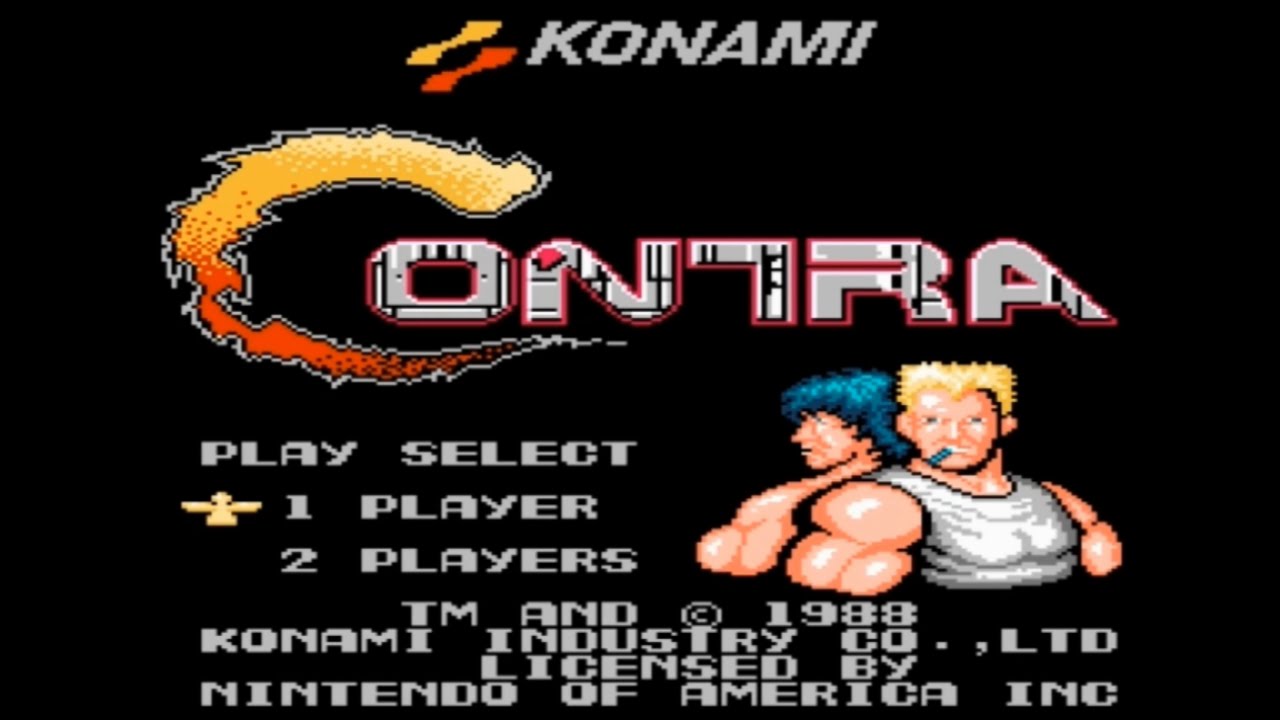 Contra - Nes - and the Konami Code