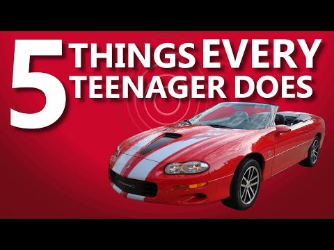 5 Things Every Teenage Driver Does
