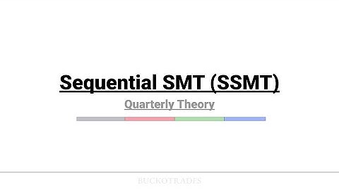 Sequential SMT (SSMT) - Quarterly Theory