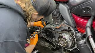 Compensator delete Harley Davidson ultra bagger OUTLAW WELDING MOTORCYCLE REPAIR