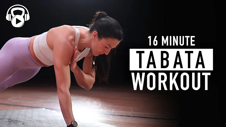 16 MINUTE | Tabata Songs Workout | No Equipment | Cardio, Core & Strength