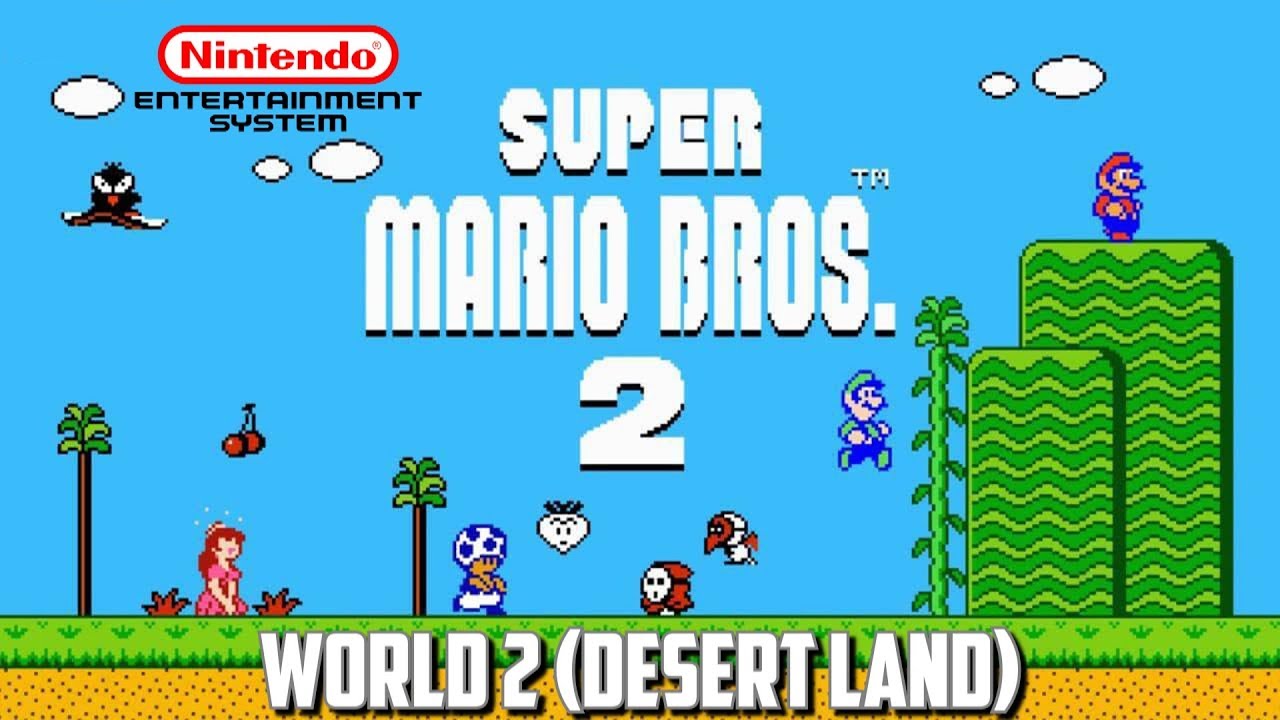 Super Mario Bros. 2, NES, Jogos