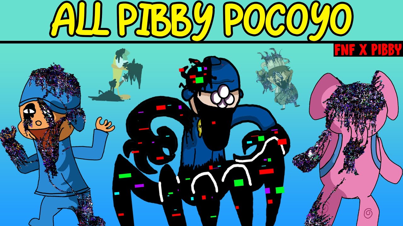 Friday Night Funkin' Normal Pocoyo VS Pibby Pocoyo - BiliBili