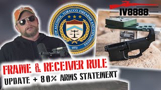 80 Percent Arms Statement on ATF's FAILED Frame & Receiver Rule