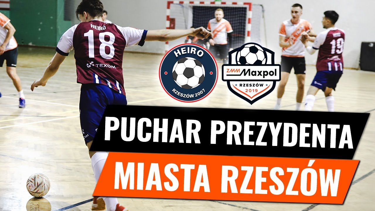 Mecz o Puchar Prezydenta Miasta Rzeszowa w Futsalu - Heiro Rzeszów vs ZMM MAXPOL ACTIVE TEAM