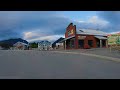 Driving around Carcross, Yukon