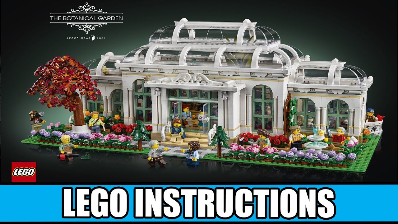 Ideas - The Botanical Garden LEGO instructions