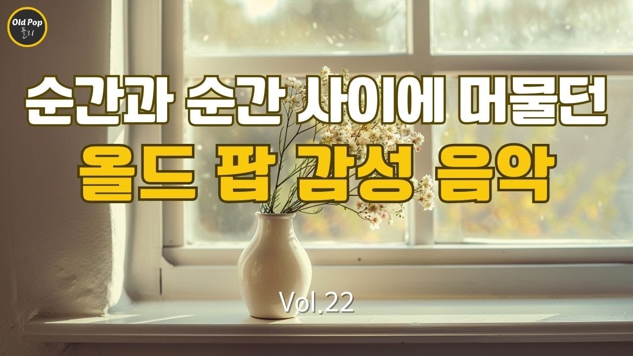 [Old Pop 감성 Vol.22] 순간과 순간 사이에 머물던 올드 팝 감성 음악 | lp감성 | 7080감성 | 7080 올드 팝 감성 플리 | 틀어두는 음악