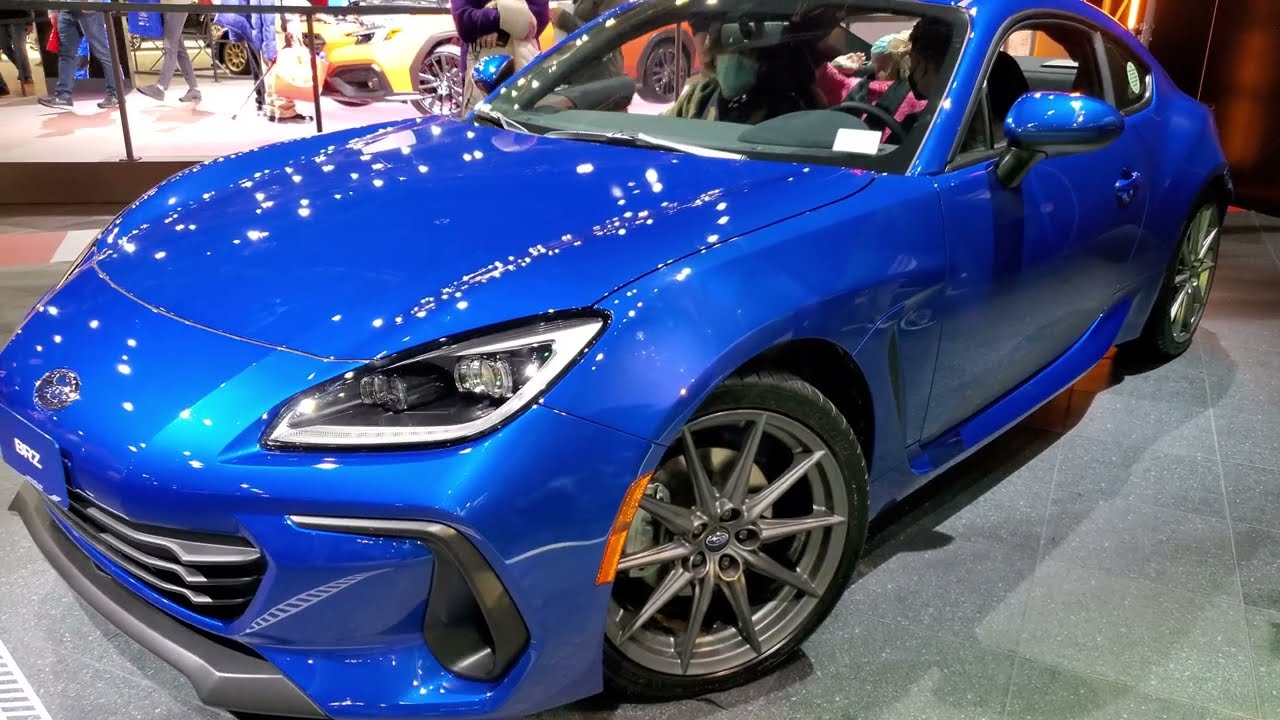 ALL NEW 2022 SUBARU BRZ LIMITED WR BLUE WALKAROUND OVERVIEW 2022