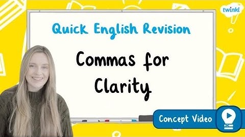 How Do You Use Commas for Clarity? | KS2 English Concept for Kids