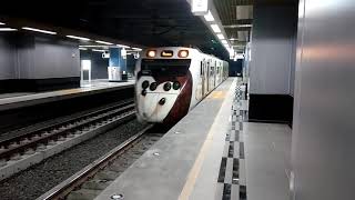 3268次區間車鳳山站停車(里山動物彩繪列車)