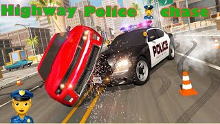 Highway Police Chase Simulator |Escape Police Chase | Car Games screenshot 3