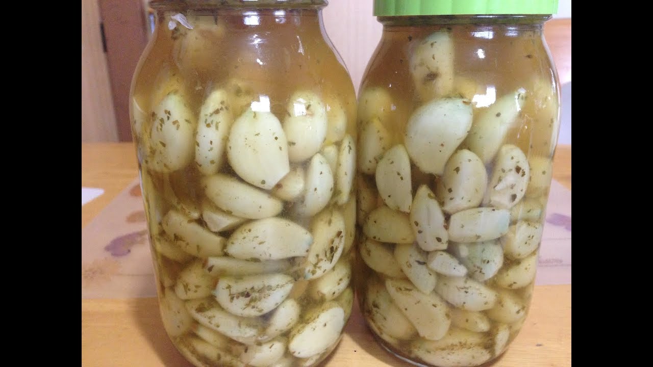 Ajo en conserva YouTube