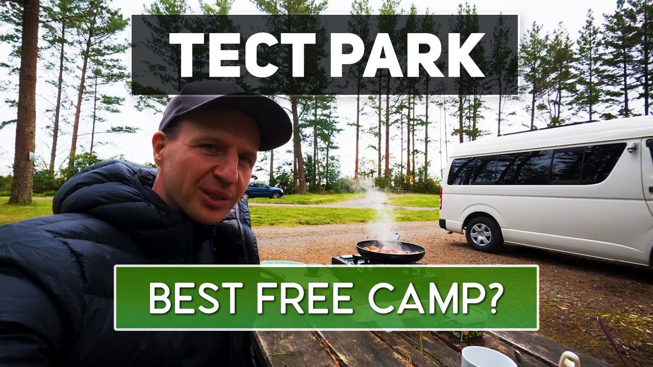 FREE Camping Near Rotorua | TECT Park Campsite Review