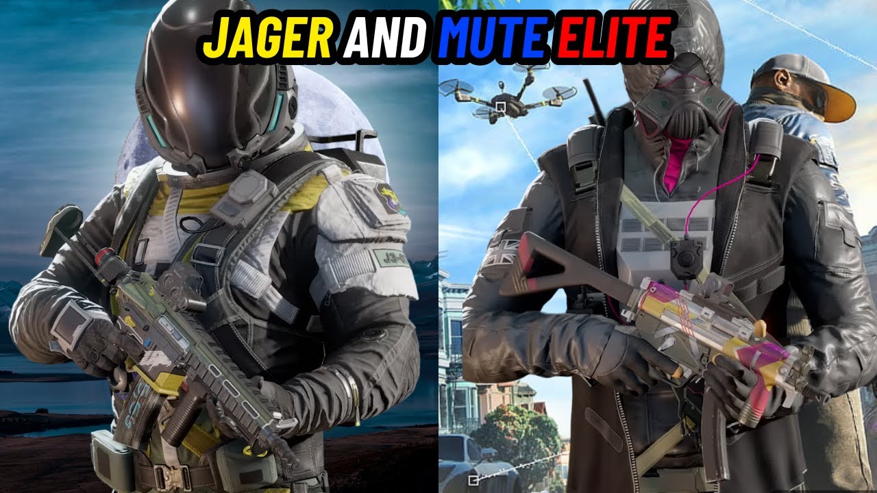Jager And Mute Elite Animations Rainbow Six Siege YouTube