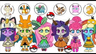 Mlp pokemons Paper Custom part1-Ivysaur Eevee  and others- Things you can make using only paper