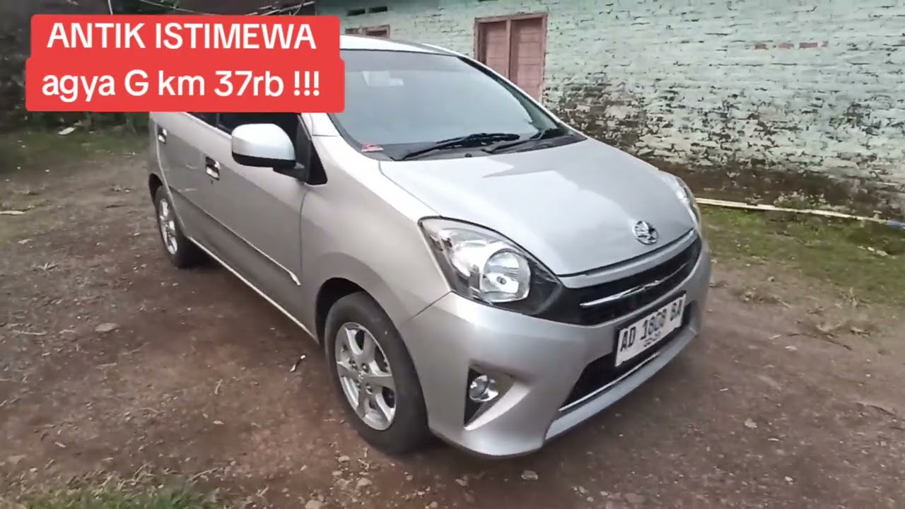 AGYA G MANUAL KM 37rb JARANG ADA