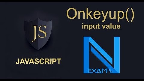 javascript onkeyup input value