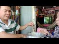óc luộc xã chấm cơm mẻ ăn quá tuyệt vời.