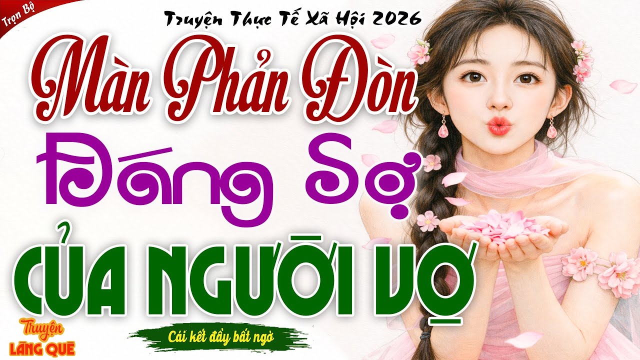 BỊ CHỒNG ĐỐI XỬ TÀN NHẪN, NGƯỜI VỢ VÙNG LÊN PHẢN ĐÒN KHIẾN HẤN KHIẾP SỢ-Kể chuyện đêm khuya ngủ ngon